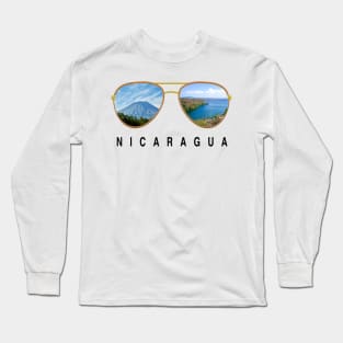 Nicaragua Sunglasses Long Sleeve T-Shirt